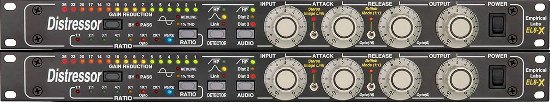 Two Empirical Labs Distressor compressors
