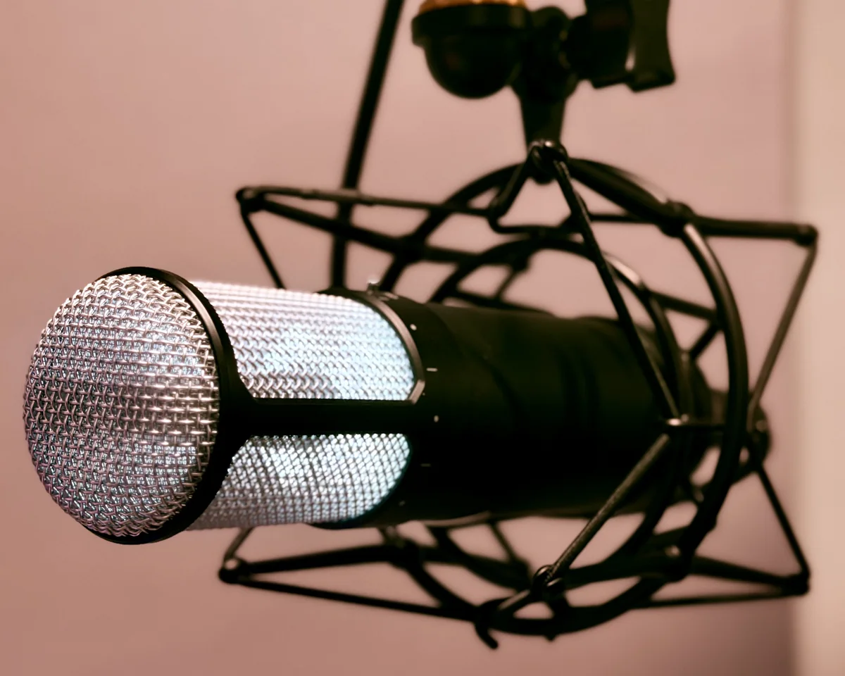 Universal Audio Sphere LX modeling mic in a shock mount